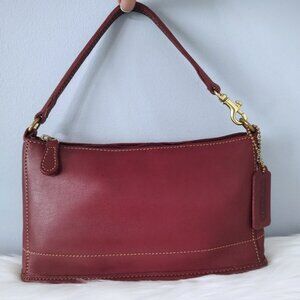 Coach y2K vintage Bleecker demi-zip shoulder bag pochette #9311 EUC